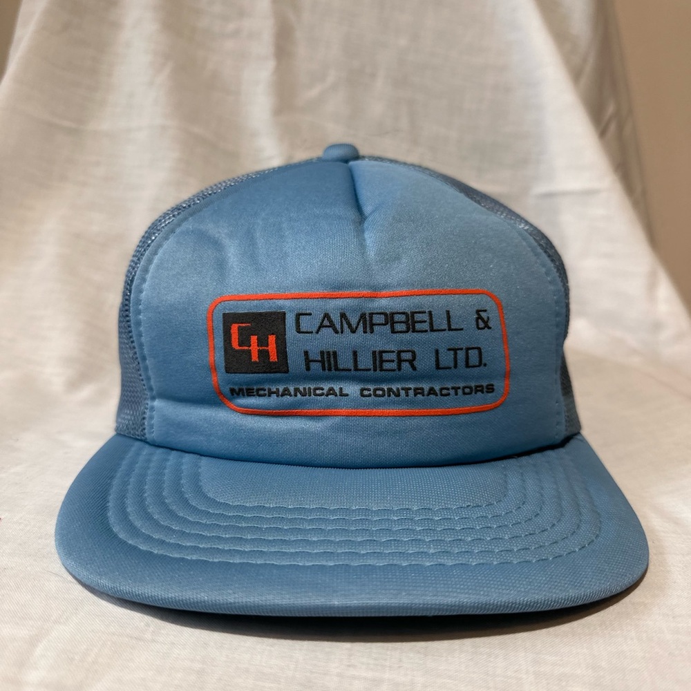1980’s Vintage Blue Campbell & Hillier Ltd. Trucker Hat